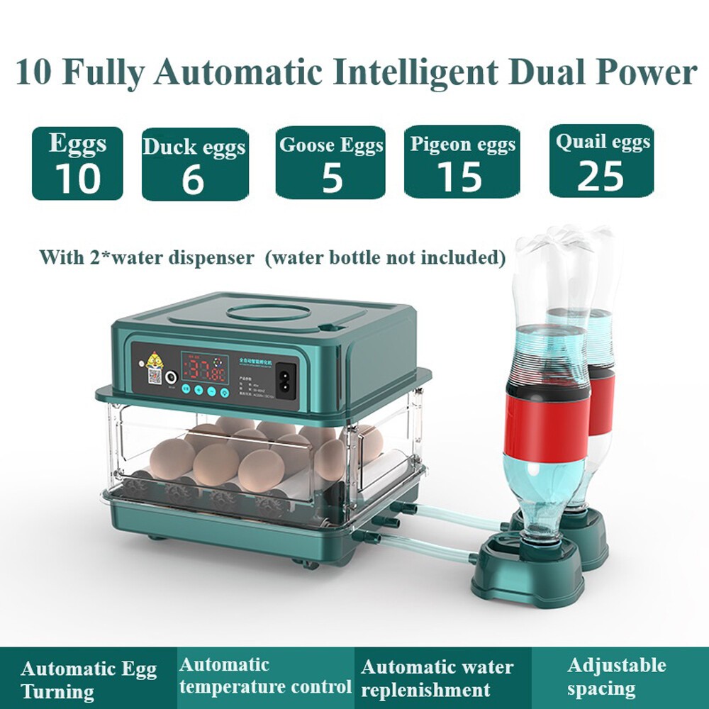 Egg Incubator for Hatching Egg Full Automatic Turning Duck Chicken Quail Egg