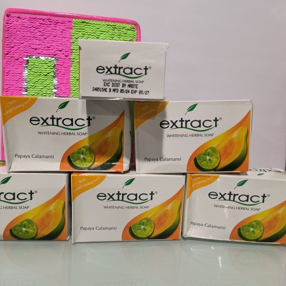 Extract Whitening Herbal Soap pack of 6