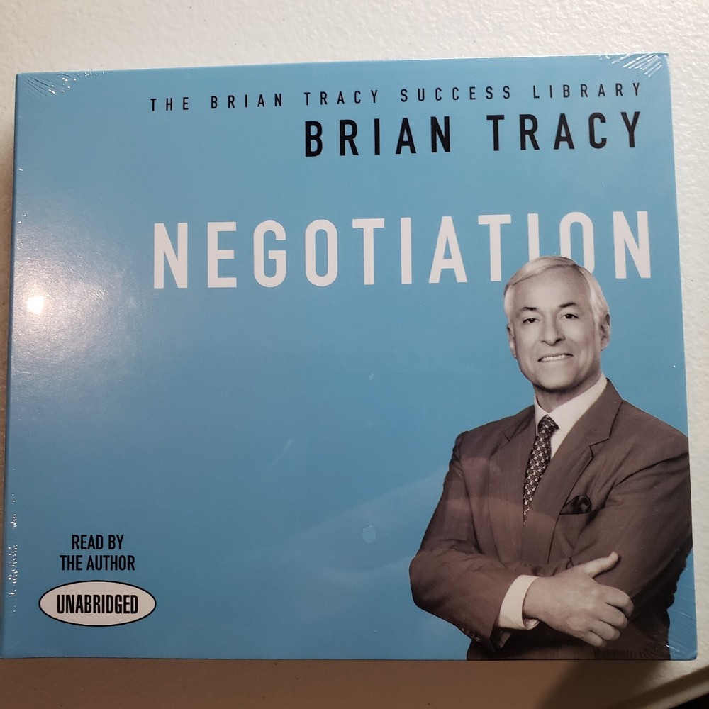 NEW 2 CD Negotiation Brian Tracy