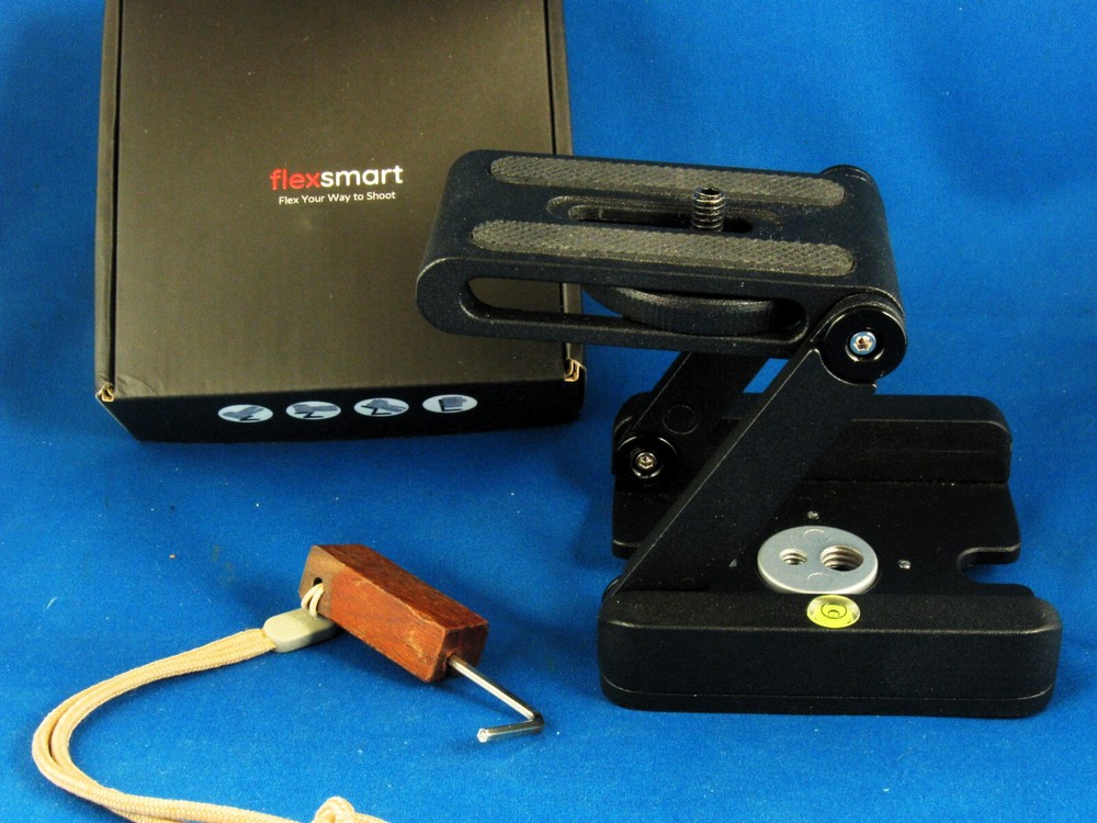 Flexsmart folding universal pan tilt head - Black