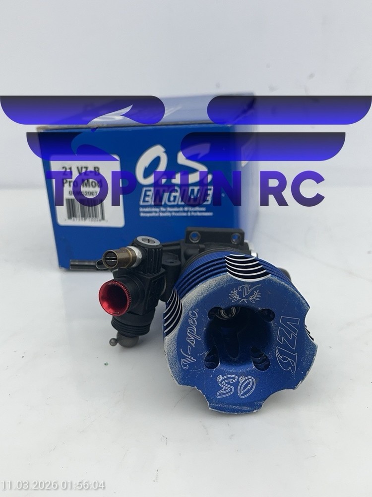 O.S. MAX 21VZ-B Pro Mod V-Spec Engine 1/8 Scale