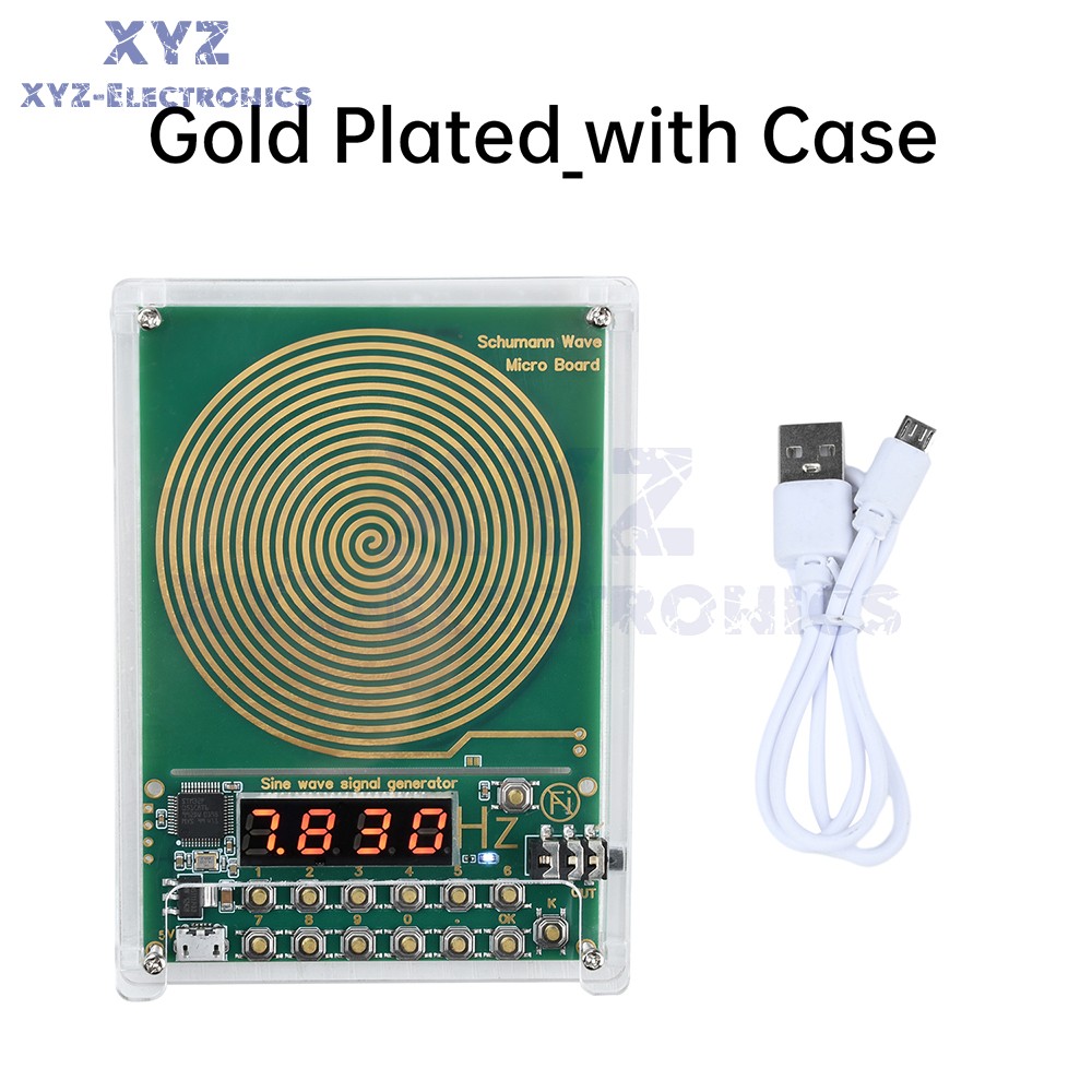 Digital Schumann Wave Generator Adjustable 0.1Hz~100kHz Sine Wave With Case