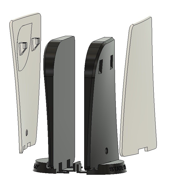 PlayStation 5 game stand / holder / organizer