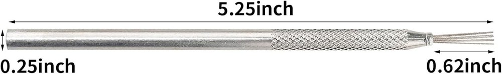 2Pack Clay Needle Tools, Wire Feather Texture Tool