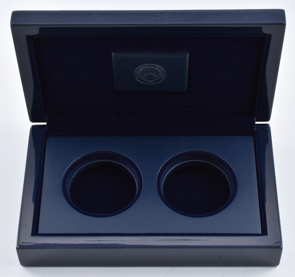 2013 American Eagle WP Two Coin Silver Proof Set Empty Box w/ COA