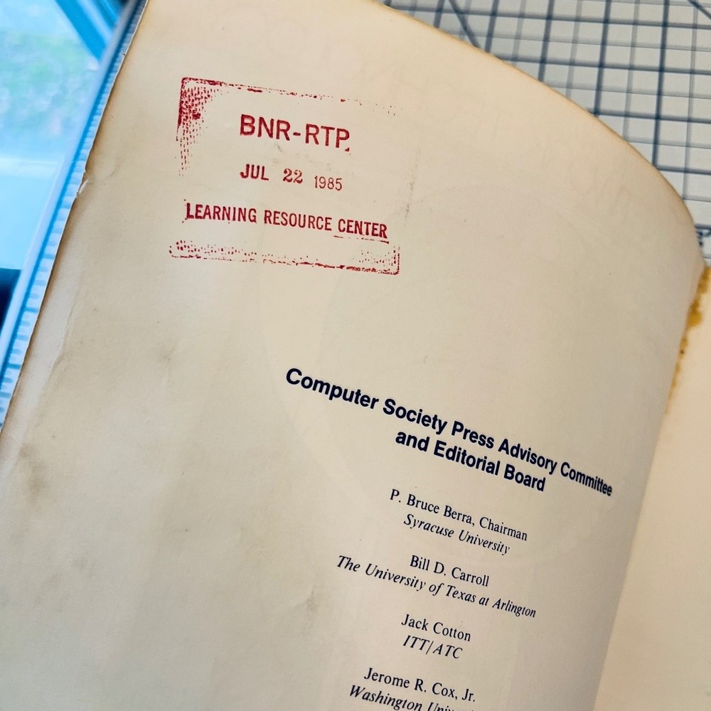 Local Network Technology Tutorial Manual William Stallings 1983 Vintage Computer