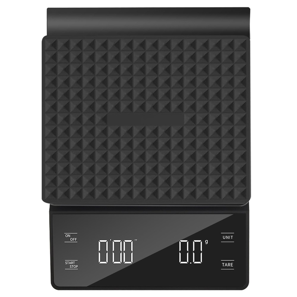 Precision Coffee Scale with Timer, 3kg Capacity, 0.1g Accuracy, LCD Display