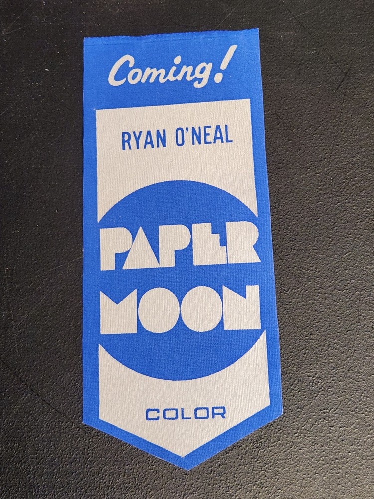 Paper Moon  1973  Coming Attractions Usher Badge