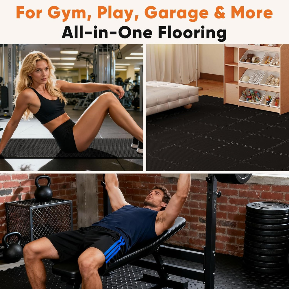 Interlocking Foam Floor Tiles