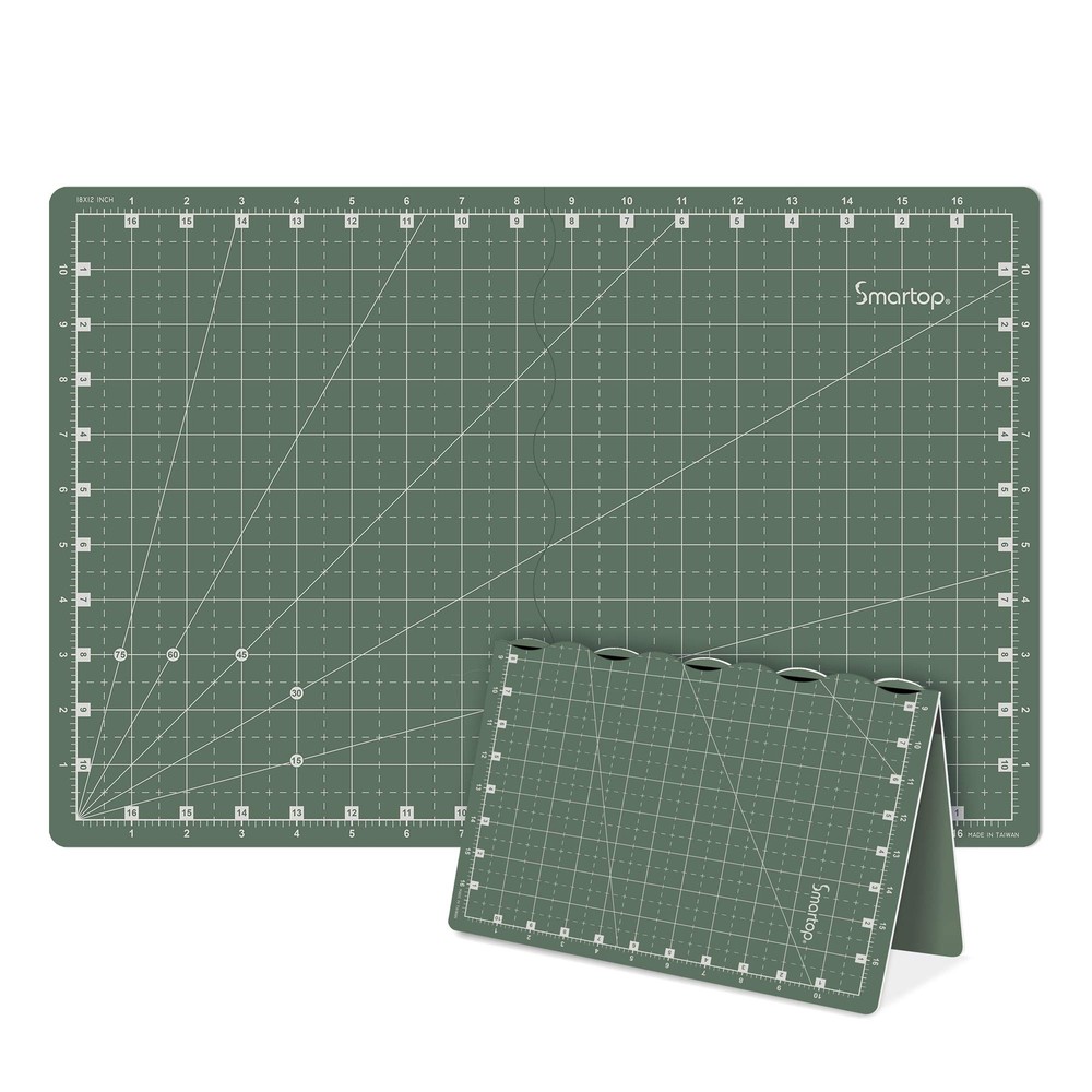 18"x12" Self Healing 3 Layer Folding Cutting Mat Non-Slip Non-Reflective Grea...