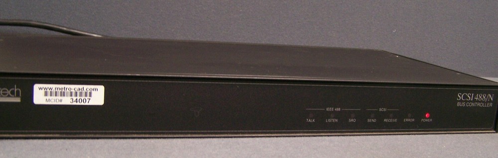 IO TECH  CONTROLLER SCSI 488/N BUS CONTROLLER IEEE 488 SN 055221