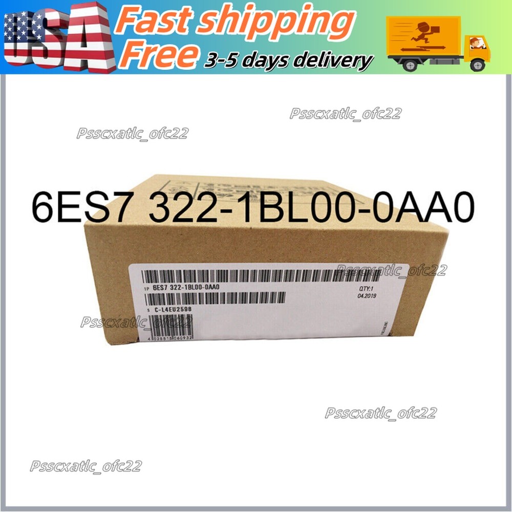 New Siemens SIMATIC S7-300, SM 322 6ES7322-1BL00-0AA0 6ES73221BL000AA0