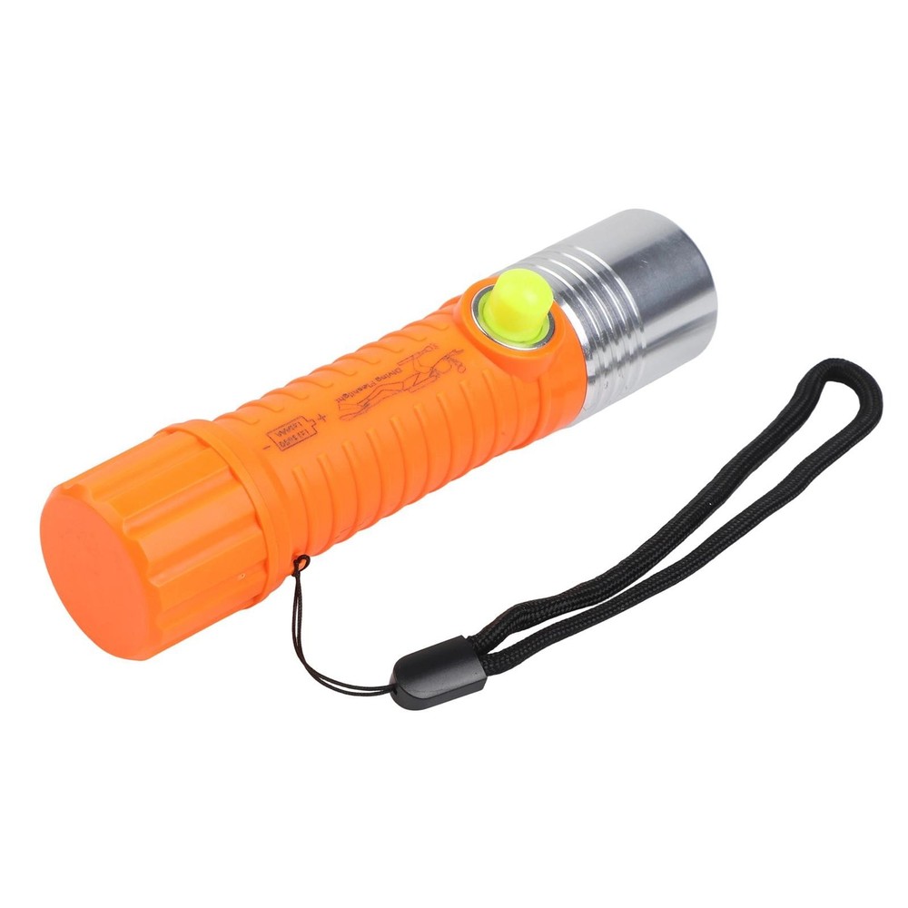 Pratical Flashlight Torch Underwater Lamp Anti-abrasive Free-scratch Shock-proof