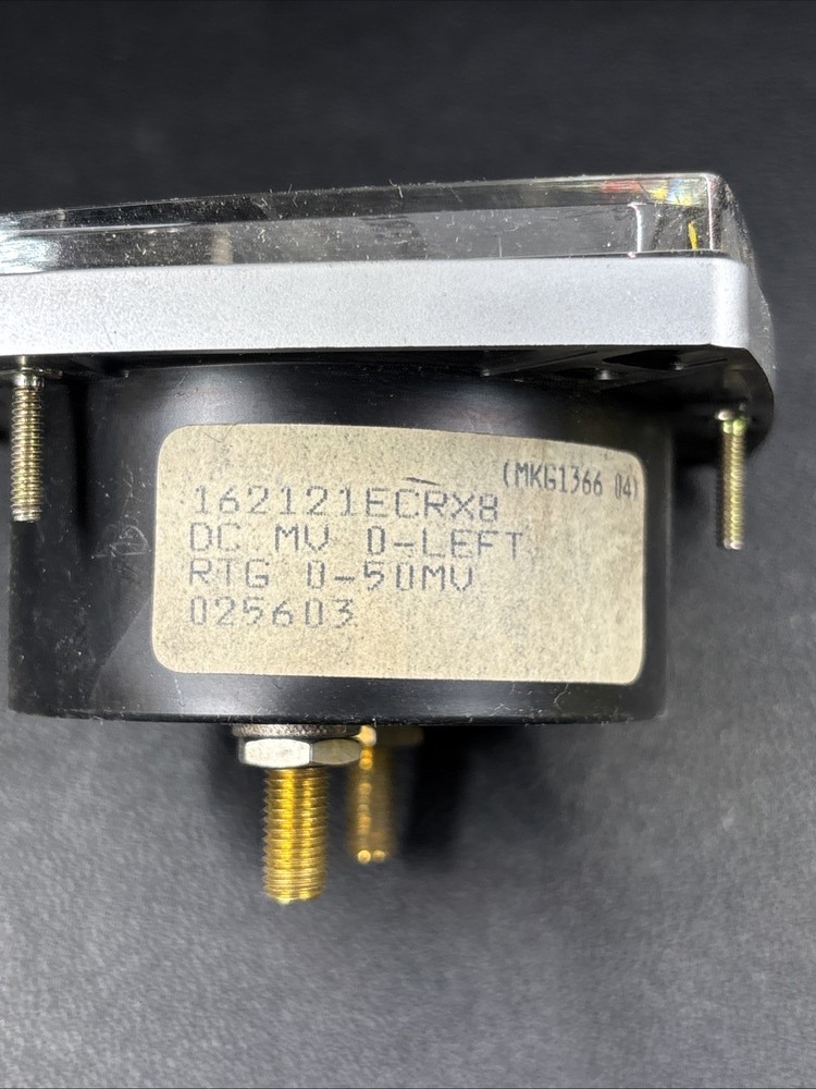 Profax Panel Meter 162121ECRX8 DC Ammeter