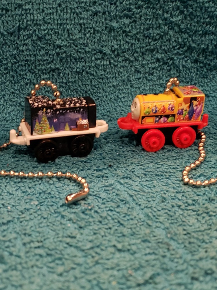 Thomas the Train Christmas Light Pull and Fan Pull Set - Thomas The Train