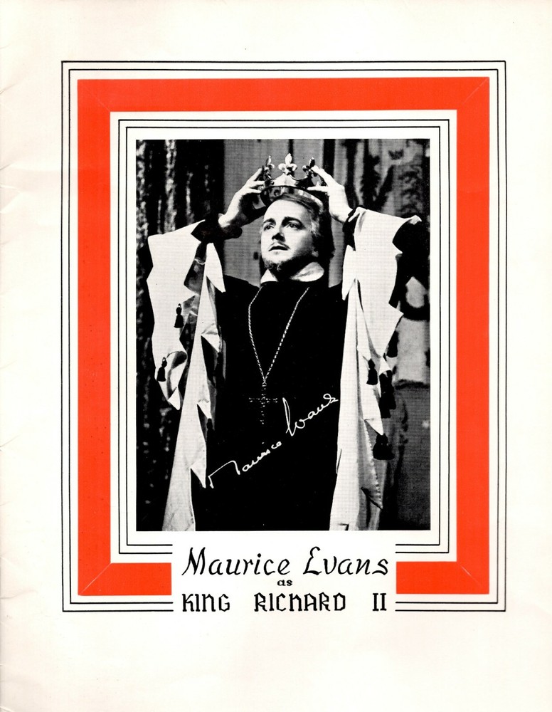 Maurice Evans in King Richard II