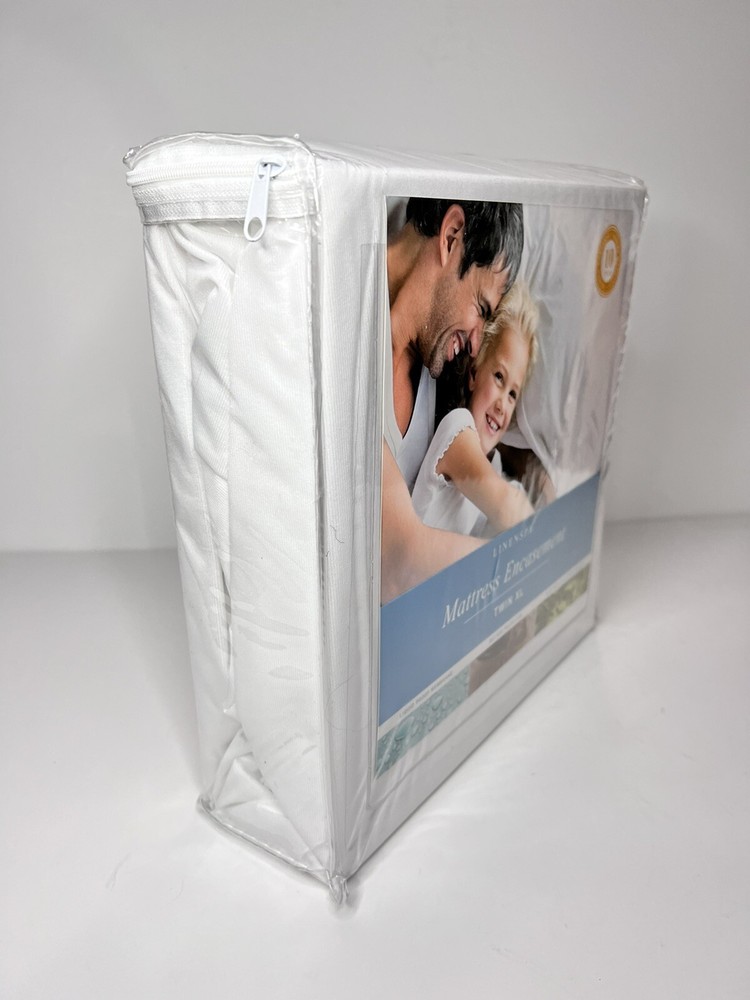 Linenspa Premium Smooth Fabric Mattress Protector - Waterproof - TwinXL