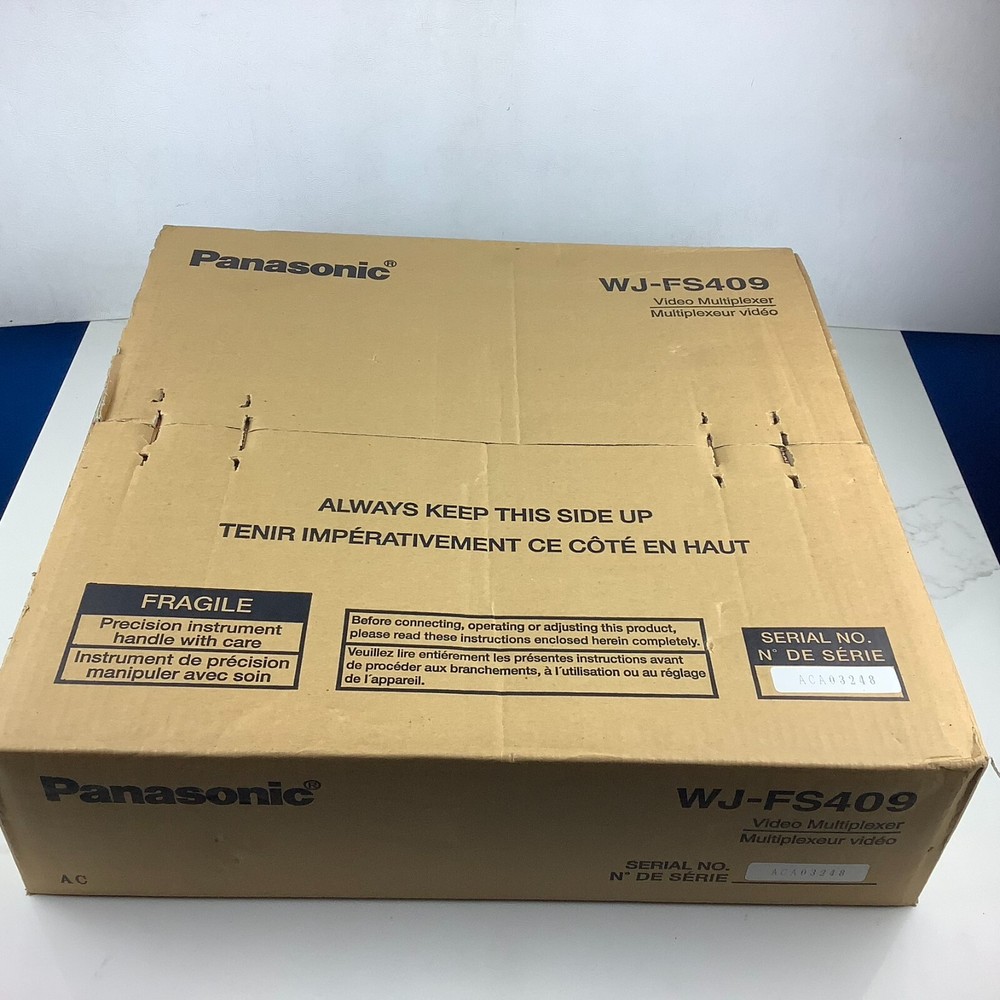 NIB Panasonic WJ-FS409 Video Multiplexer
