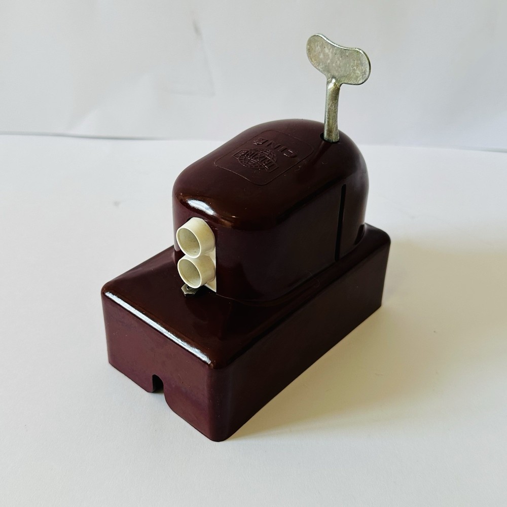 Vintage Red Bakelite Spring Projector TRIXINE CINE Working From The 1950s