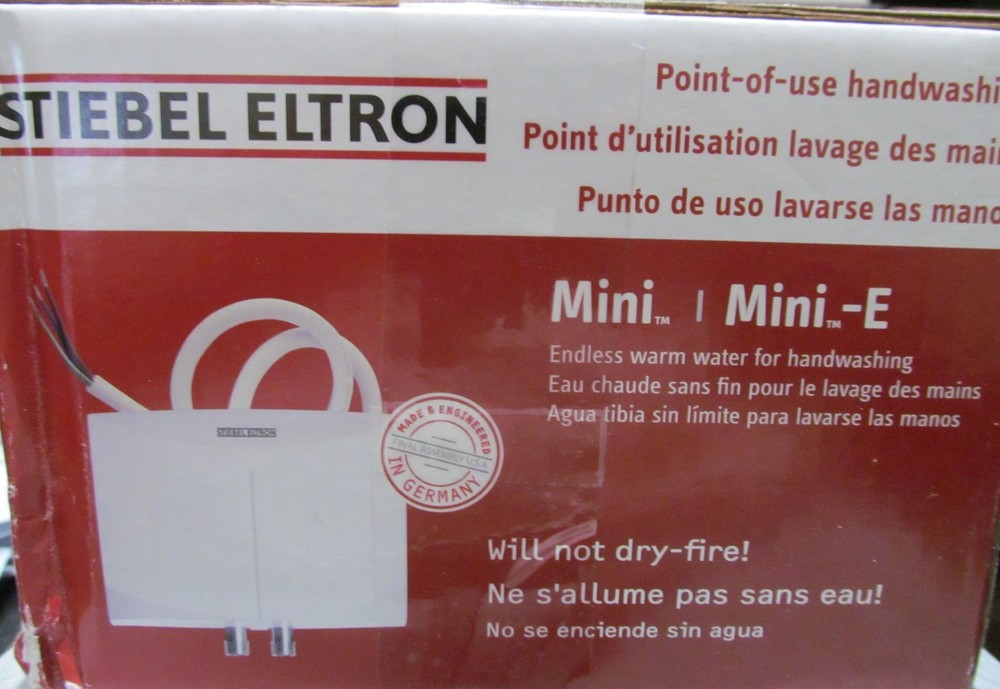 Stiebel Eltron 220817 5.7 kW 240V Mini 6-2 Mini Singl Tankless Elec Water Heater