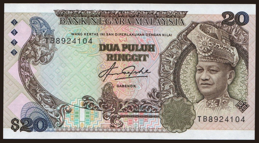Malaysia - 1983 - 20 Ringgit - "UNC" - #CO2994