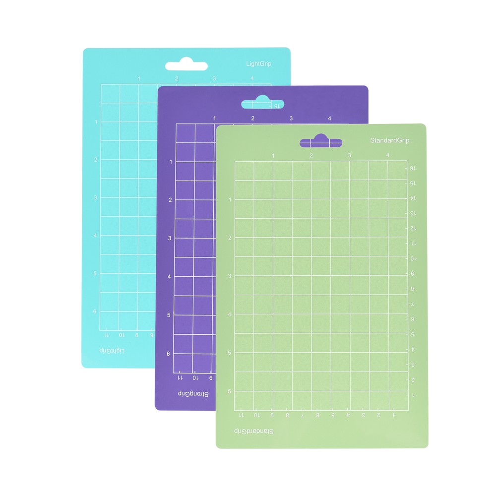 3PCS 6.5*4.5 Inch Replacement Cutting Mat Adhesive  Gridded Cutting R7E1