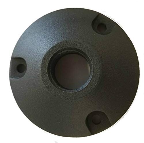 Round Tree Deck Surface Mounting Bracket Black Aluminum  Set of 4