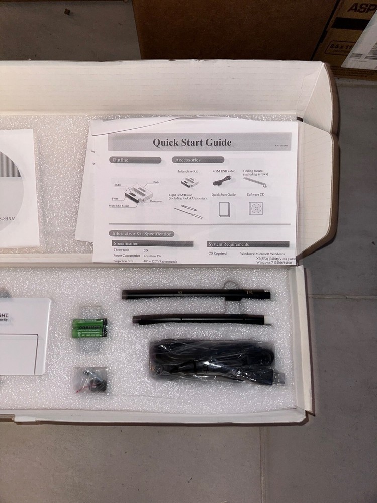 Boxlight Outwrite 2-1.4 Interactive Module Projector