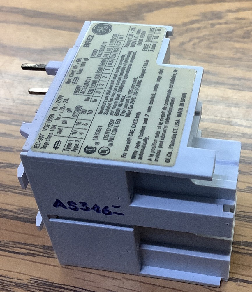 GENERAL ELECTRIC BRE2 OVERLOAD HEATER