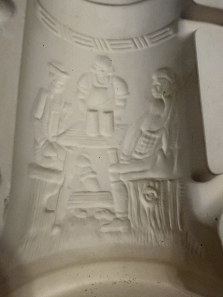 Unbranded Ceramic Casting Mold Beer Mug Stein R552