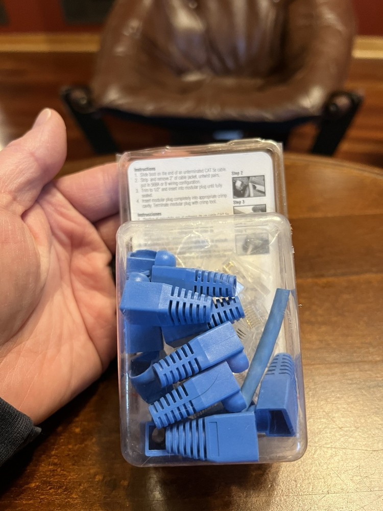 Home Network & Coax Tool Kit – Cable Tester, Compression Tool, F Connectors