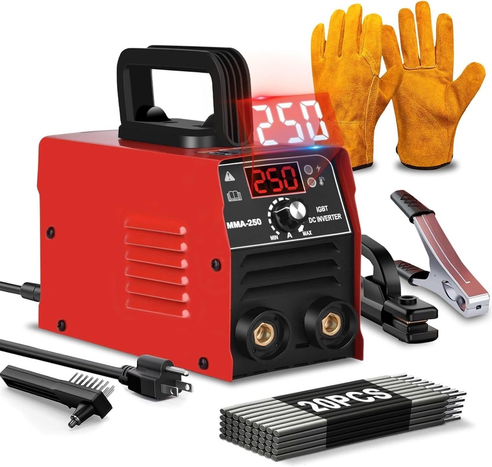 Beginner-Friendly Mini Welding Machine: 250Amp, Compact & Easy-to-Use