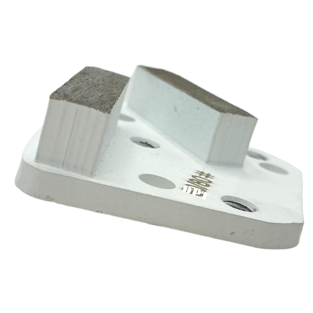 9 Pack Trapezoidal Diamond Grinding Disc for Soft Bond Hard Concrete Surface