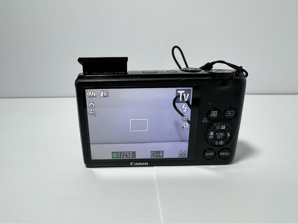 Canon PowerShot S95 Digital Camera Black, 10MP, Compact - TESTED