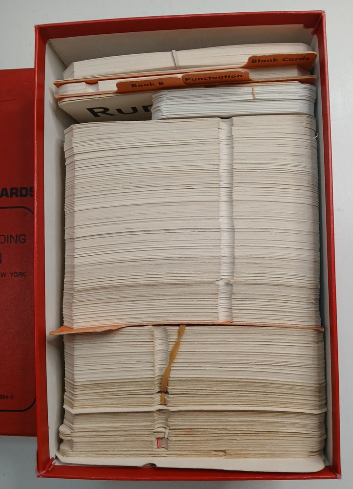 Lippincott's Basic Reading A & B Word Recoognition Cards Incomplete