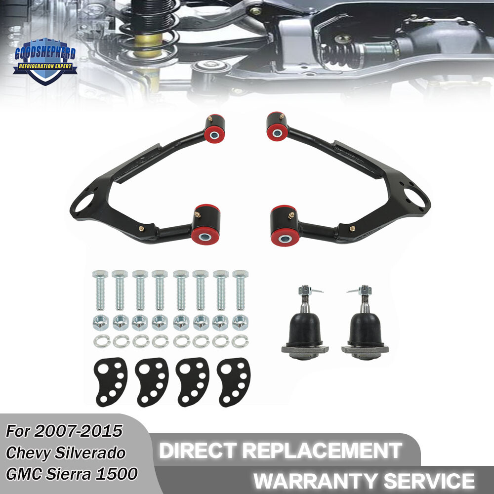 For Chevy Silverado GMC Sierra 1500 Upper Drop Alignment Control Arms Drop Kit