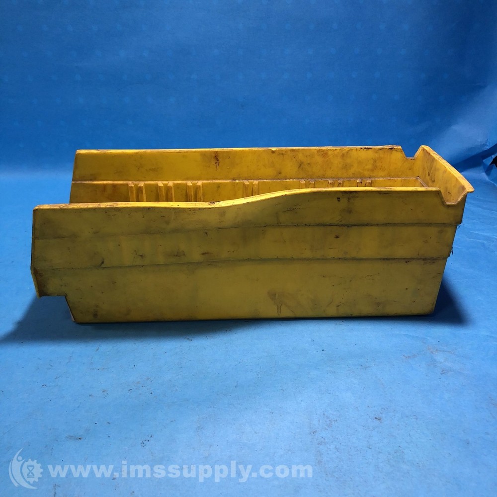 Akro Mils 30-120 Shelf Bin, Yellow 9303