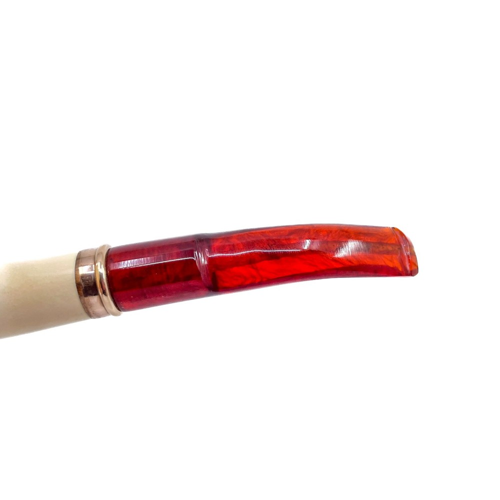 S.Yanik Meerschaum Pipe – Smooth Billiard