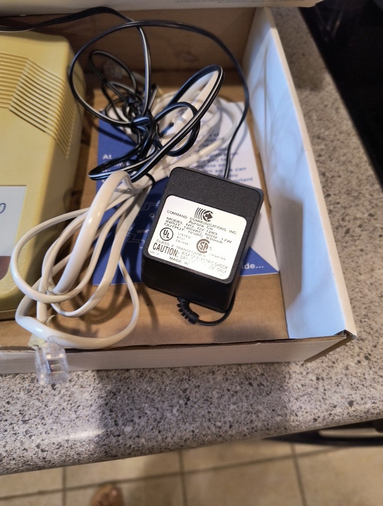 Vintage 1996 ComSwitch 5500 Automatic Phone Line Sharing Device