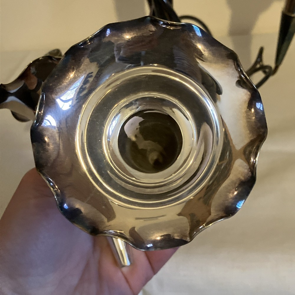 Vintage Five-branch Epergne Table Centre Piece Silver Plated