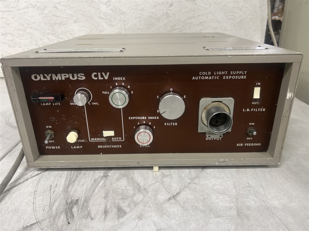 Olympus CLV Cold Light Source Supply 6A 120V 60Hz AS-IS