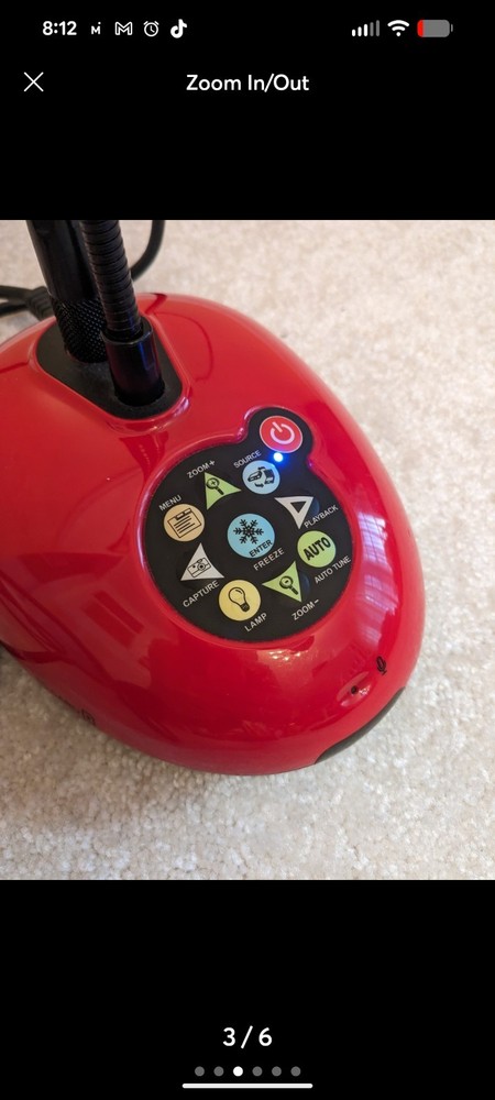 Lumens DC 170 high Definition Document Scanner Works!