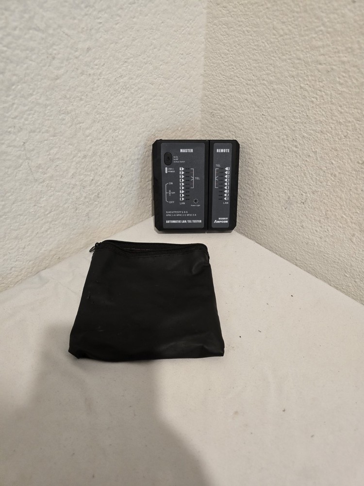 AMPCOM Network Cable Tester, LAN Phone Wire Tester Tool Networking Tool