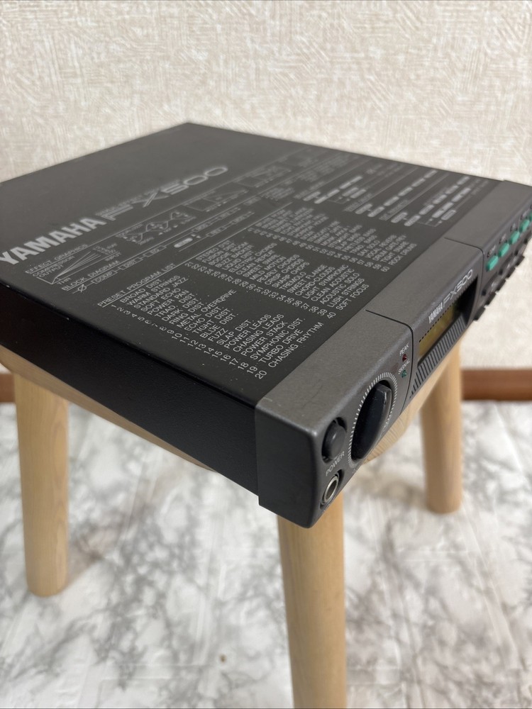 YAMAHA FX500 SIMUL-EFFECT PROCESSOR Guitar Effect TESTED JAPAN