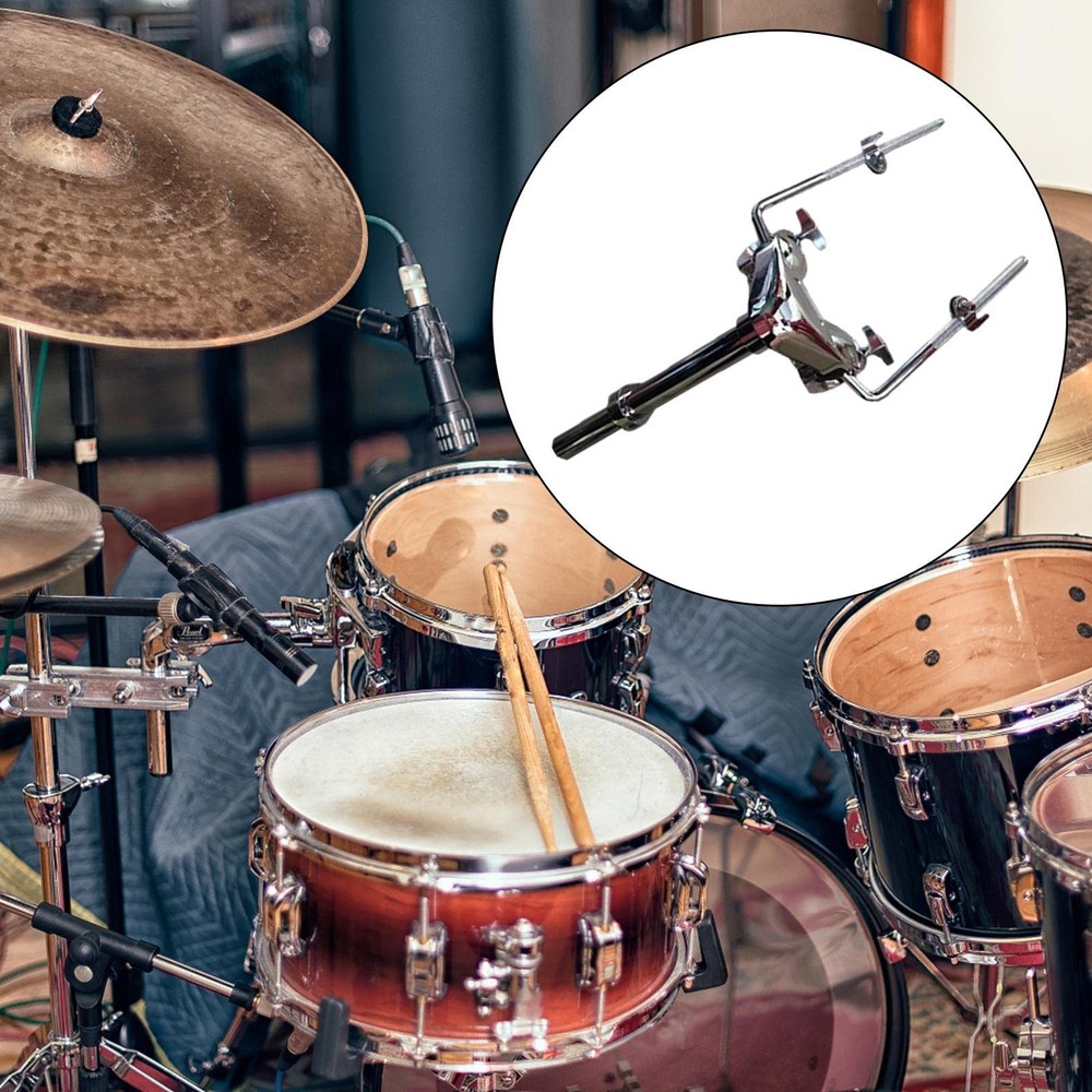 Tom Drum Holder Drummer Musical Performance Hardware Sturdy Durable Strong St...