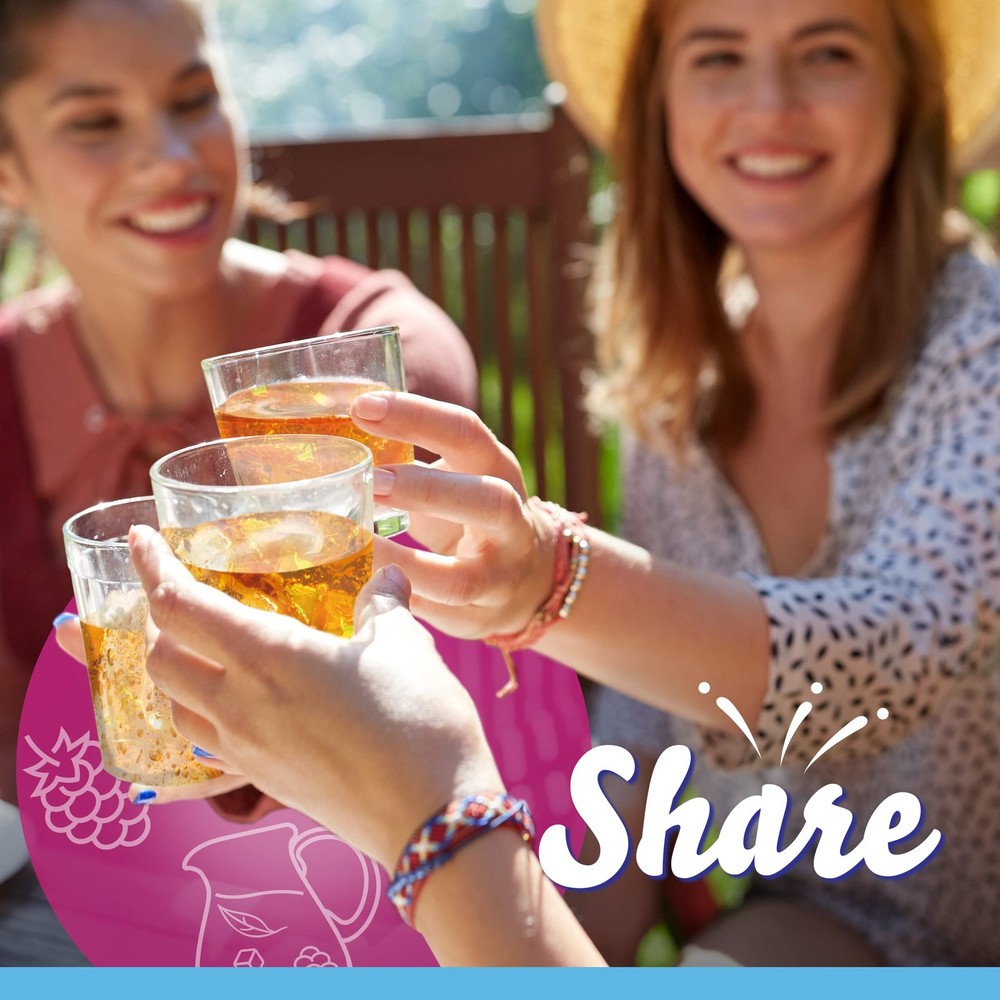 Iced Tea Raspberry Drink Mix 12-Quart Canister