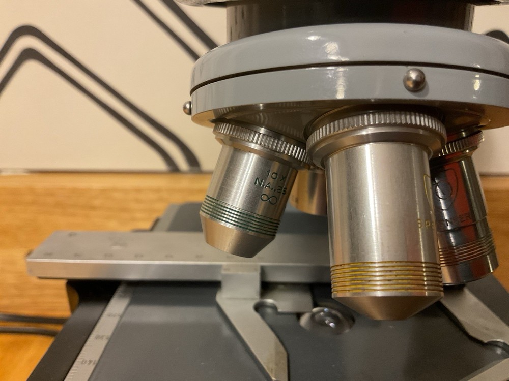 American Optical Educational Microscope Series Sixty (60) With 4 Objectives