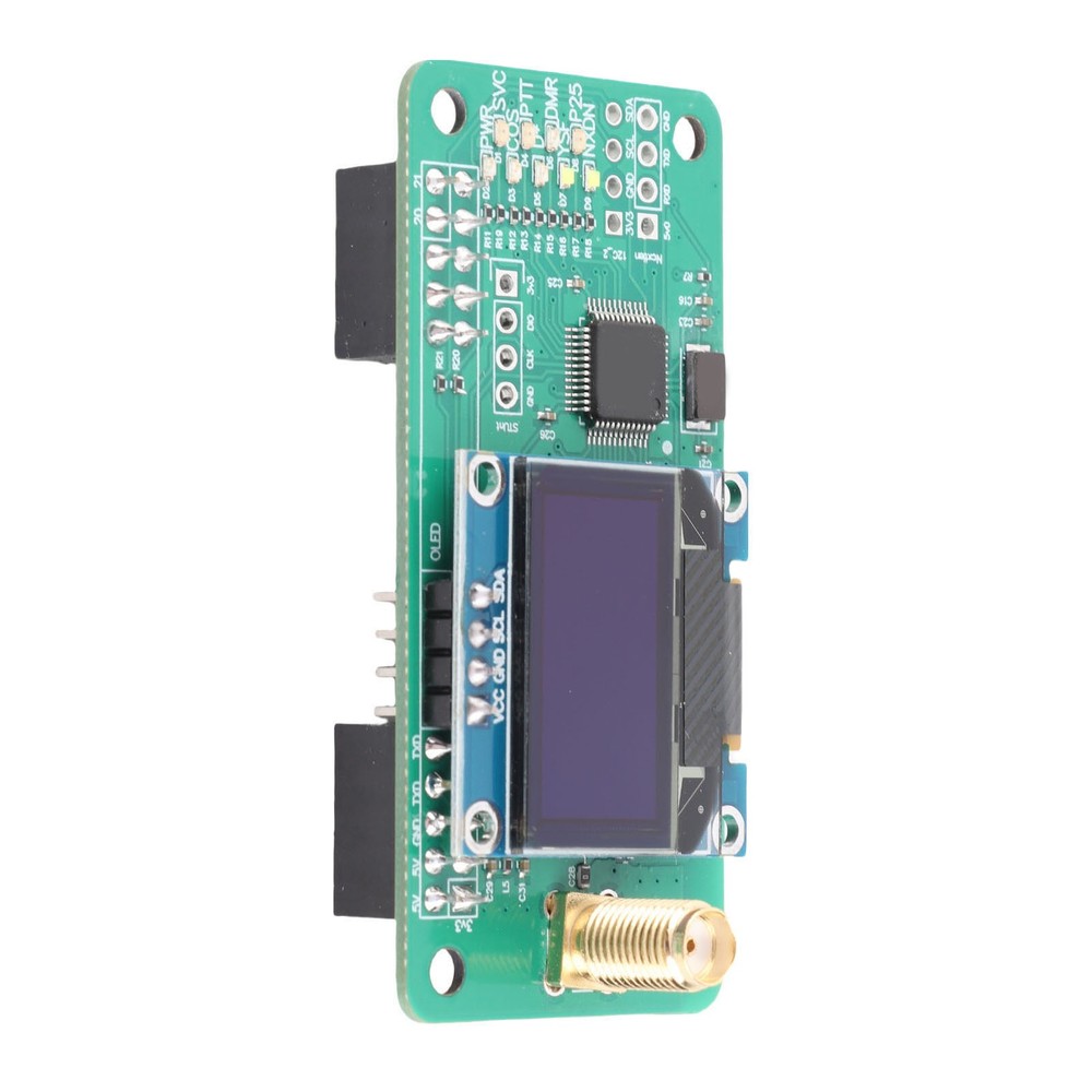 ♡ UHF VHF UV MMDVM Hotspot Module Kit SMA Interface LED Display Hotspot Board