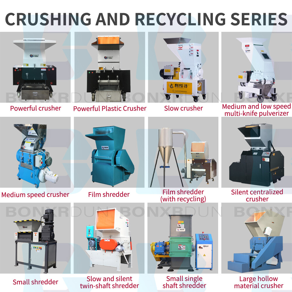 Automatic Plastic Crusher Machine Automatic Plastic Shredder and Crusher Machine