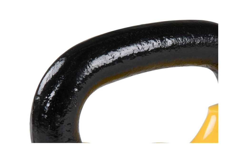 Amazon Basics Vinyl Coated Cast Iron Kettlebell Weight 10lb